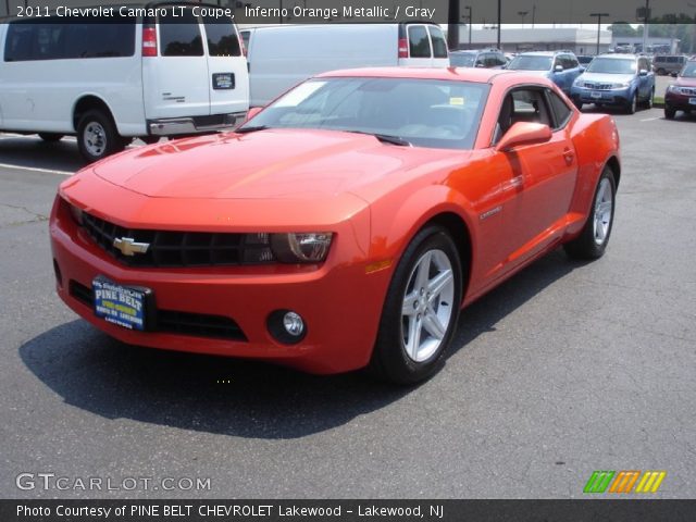 2011 Chevrolet Camaro LT Coupe in Inferno Orange Metallic