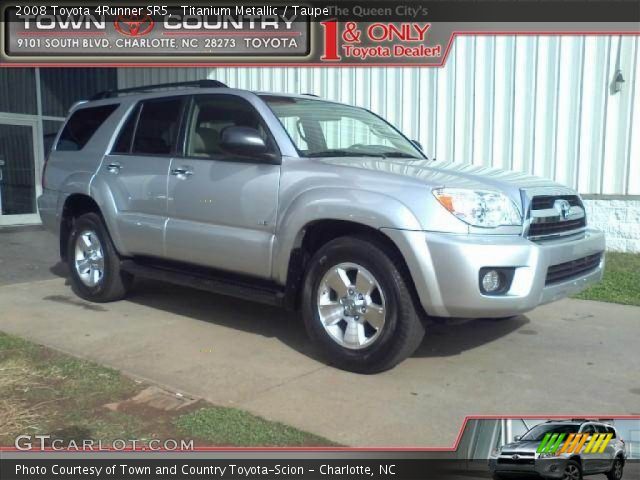 2008 Toyota 4Runner SR5 in Titanium Metallic