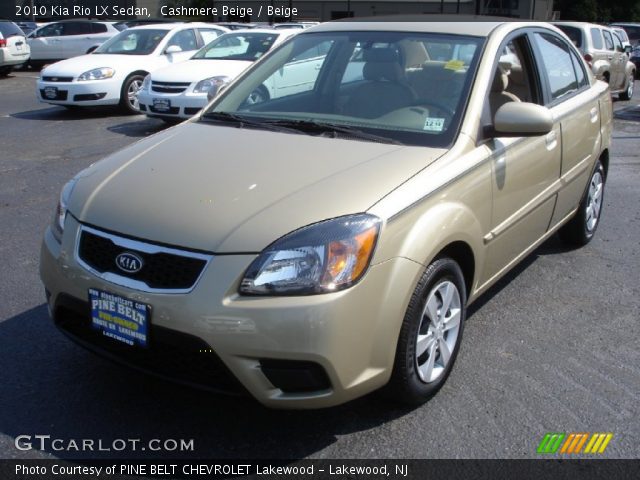 2010 Kia Rio LX Sedan in Cashmere Beige