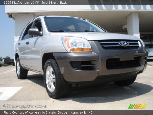 2006 Kia Sportage LX V6 in Steel Silver