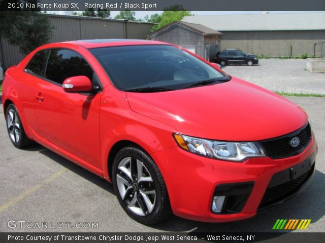 2010 Kia Forte Koup SX in Racing Red