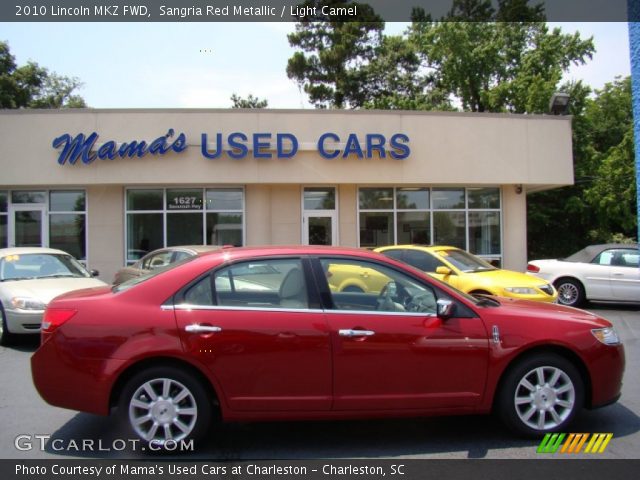 2010 Lincoln MKZ FWD in Sangria Red Metallic