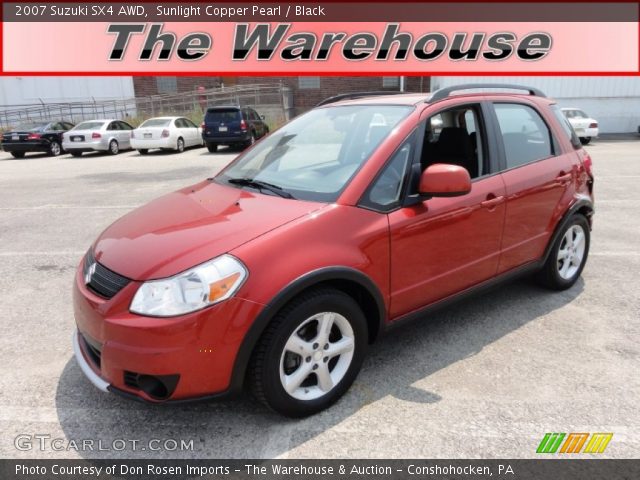 2007 Suzuki SX4 AWD in Sunlight Copper Pearl