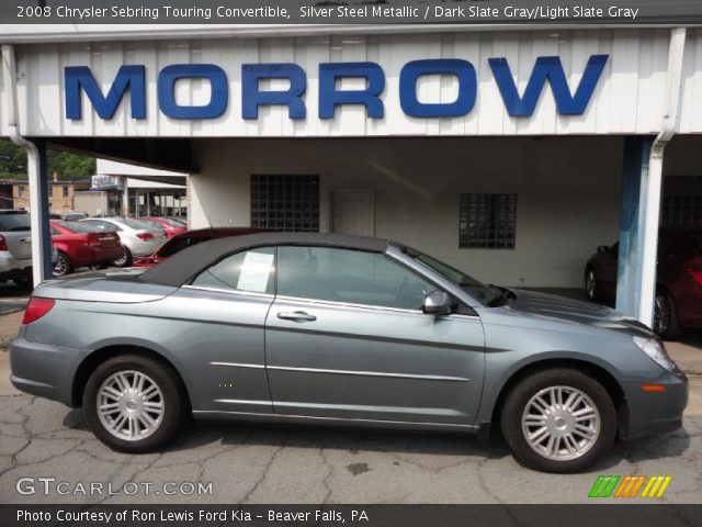 2008 Chrysler Sebring Touring Convertible in Silver Steel Metallic