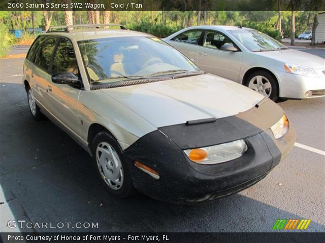2000 Saturn S Series SW2 Wagon in Gold