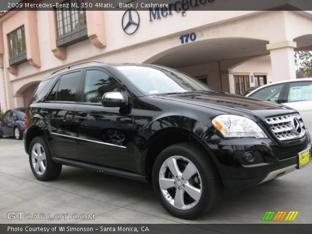 2009 Mercedes-Benz ML 350 4Matic in Black