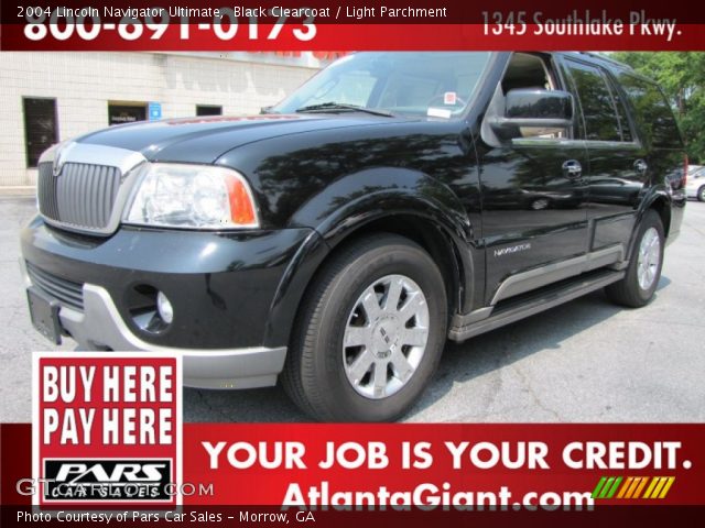 2004 Lincoln Navigator Ultimate in Black Clearcoat