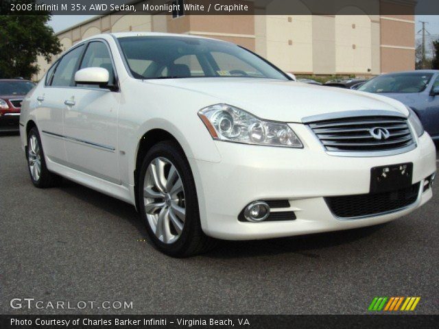 2008 Infiniti M 35x AWD Sedan in Moonlight White