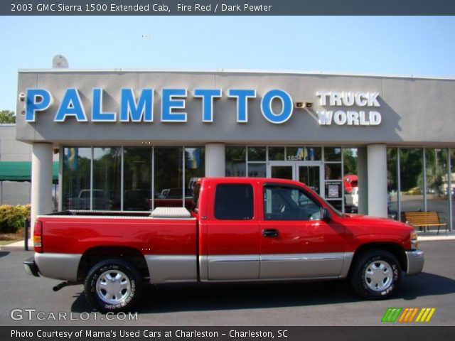 2003 GMC Sierra 1500 Extended Cab in Fire Red