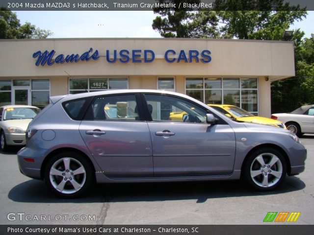 2004 Mazda MAZDA3 s Hatchback in Titanium Gray Metallic