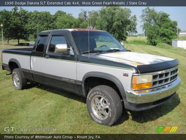 1996 Dodge Dakota SLT Extended Cab 4x4 in Moss Green Pearl Metallic