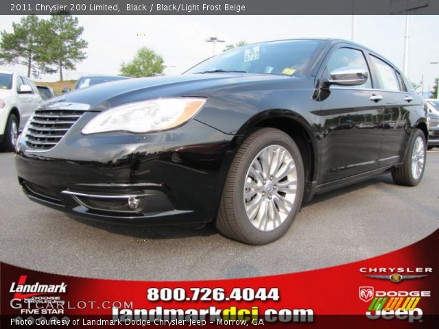 2011 Chrysler 200 Limited in Black