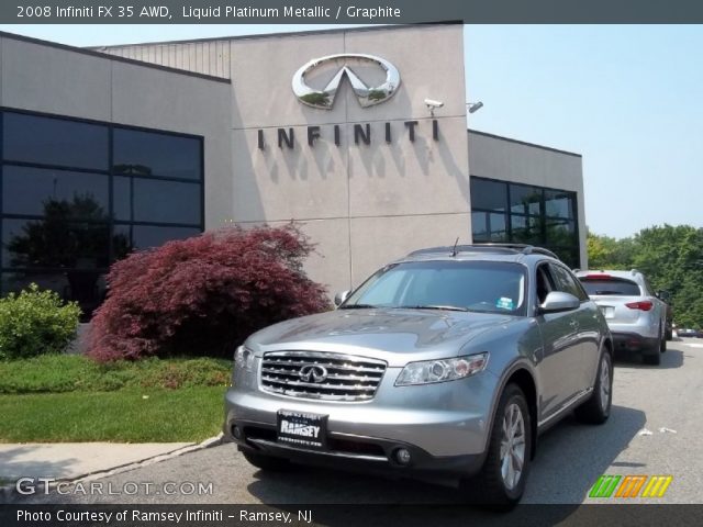 2008 Infiniti FX 35 AWD in Liquid Platinum Metallic