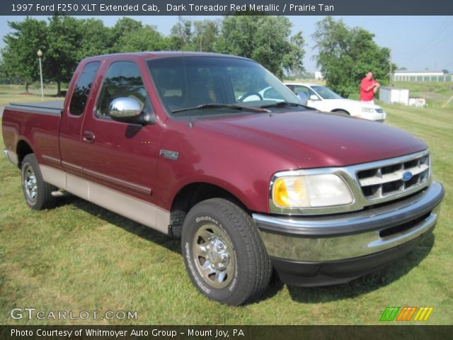 1997 Ford F250 XLT Extended Cab in Dark Toreador Red Metallic