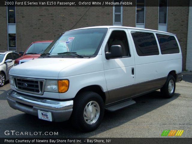 2003 Ford E Series Van E150 Passenger in Oxford White