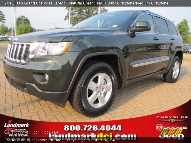 2011 Jeep Grand Cherokee Laredo in Natural Green Pearl
