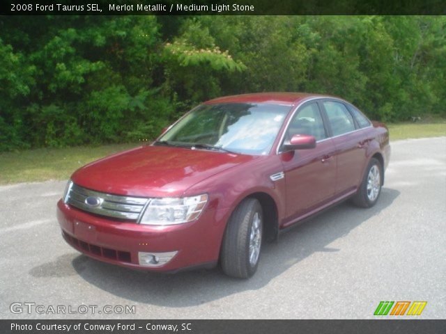 2008 Ford Taurus SEL in Merlot Metallic