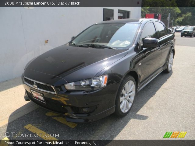 2008 Mitsubishi Lancer GTS in Black