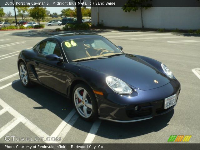 2006 Porsche Cayman S in Midnight Blue Metallic