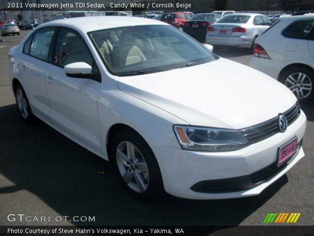 2011 Volkswagen Jetta TDI Sedan in Candy White
