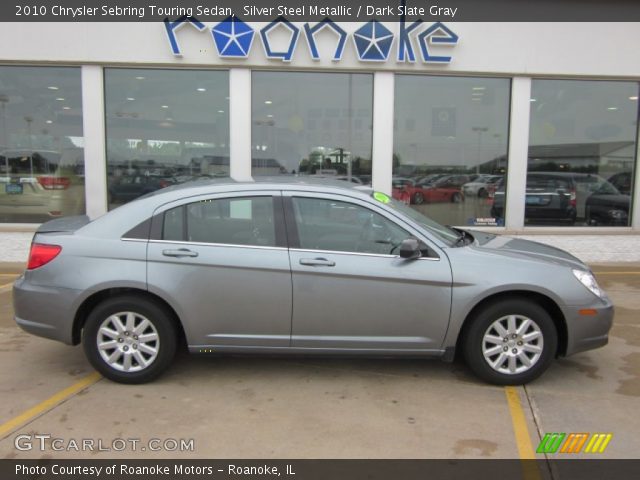 2010 Chrysler Sebring Touring Sedan in Silver Steel Metallic