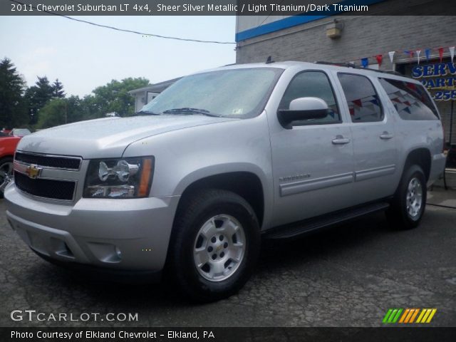 2011 Chevrolet Suburban LT 4x4 in Sheer Silver Metallic