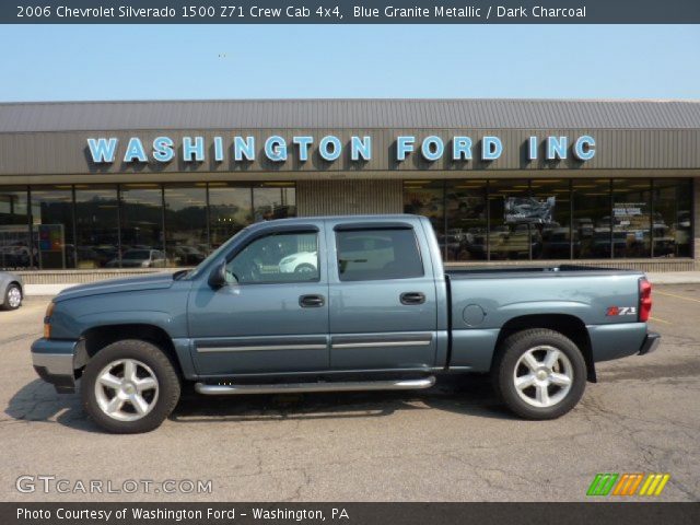2006 Chevrolet Silverado 1500 Z71 Crew Cab 4x4 in Blue Granite Metallic
