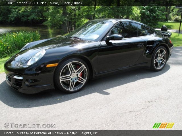 2008 Porsche 911 Turbo Coupe in Black