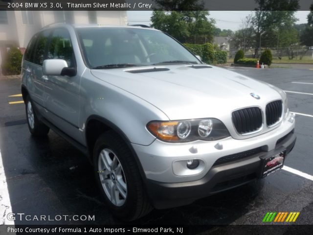 2004 BMW X5 3.0i in Titanium Silver Metallic