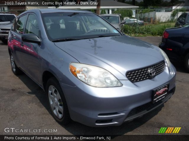 2003 Toyota Matrix  in Cosmic Blue Metallic