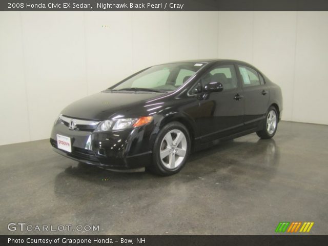 2008 Honda Civic EX Sedan in Nighthawk Black Pearl