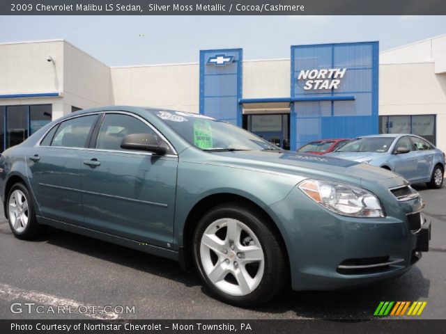 2009 Chevrolet Malibu LS Sedan in Silver Moss Metallic