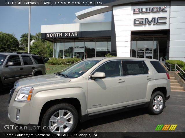 2011 GMC Terrain SLE AWD in Gold Mist Metallic
