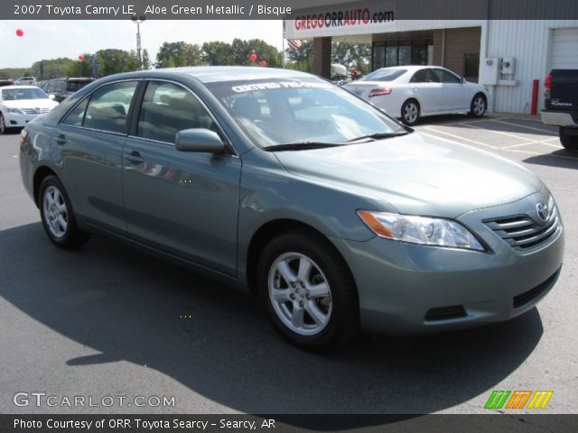 2007 Toyota Camry LE in Aloe Green Metallic