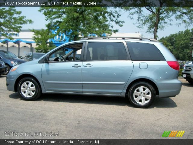 2007 Toyota Sienna LE in Blue Mirage Metallic