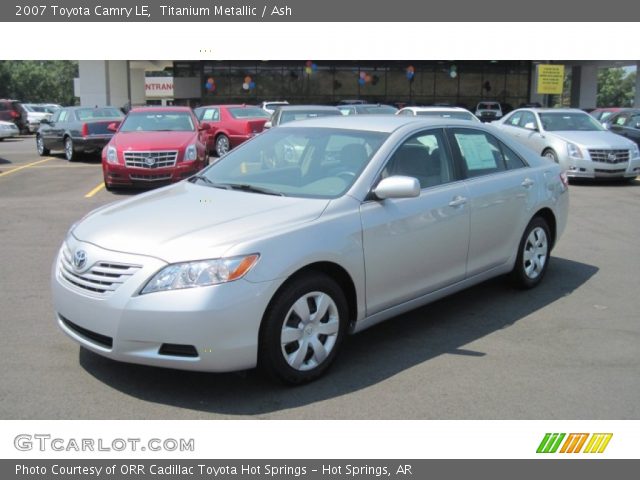 2007 Toyota Camry LE in Titanium Metallic