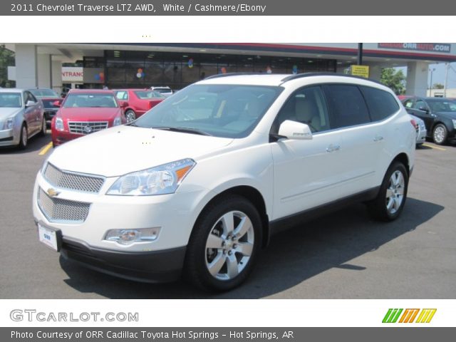2011 Chevrolet Traverse LTZ AWD in White