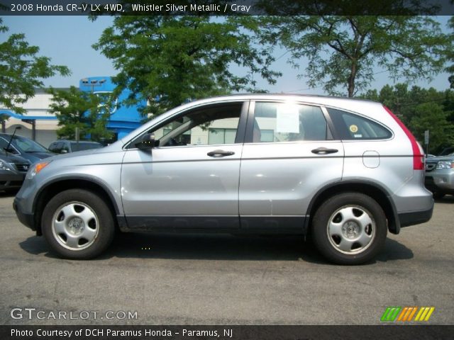 2008 Honda CR-V LX 4WD in Whistler Silver Metallic