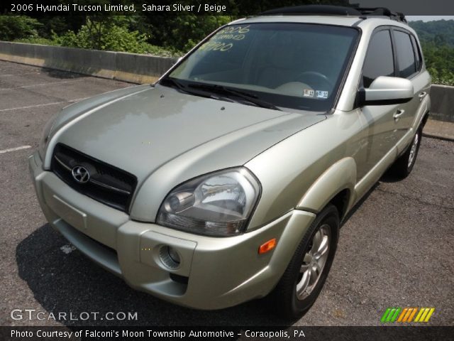 2006 Hyundai Tucson Limited in Sahara Silver