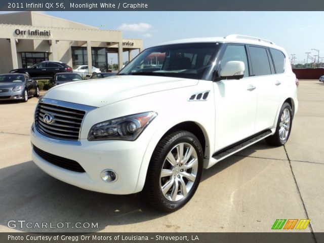 2011 Infiniti QX 56 in Moonlight White