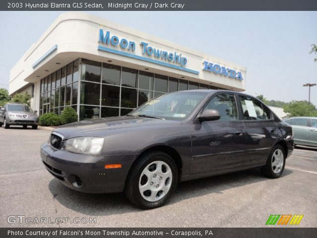 2003 Hyundai Elantra GLS Sedan in Midnight Gray