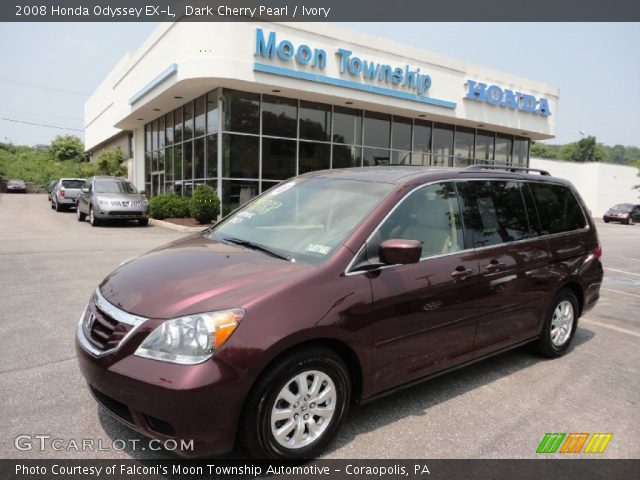 2008 Honda Odyssey EX-L in Dark Cherry Pearl
