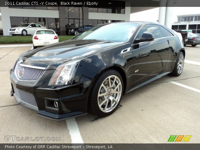 2011 Cadillac CTS -V Coupe in Black Raven