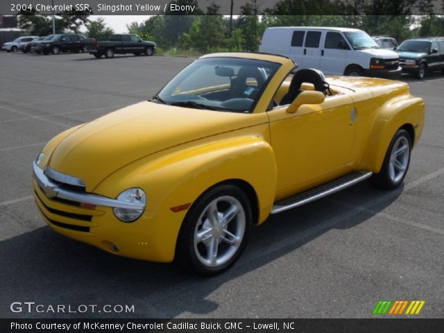 2004 Chevrolet SSR  in Slingshot Yellow