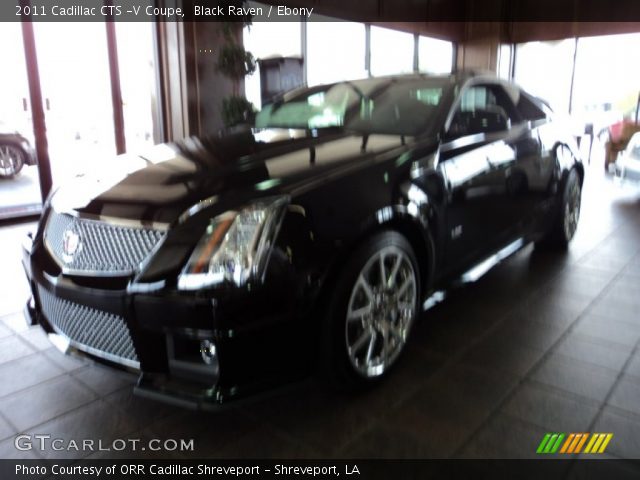 2011 Cadillac CTS -V Coupe in Black Raven