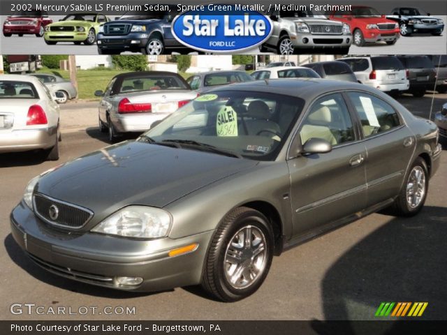 2002 Mercury Sable LS Premium Sedan in Spruce Green Metallic