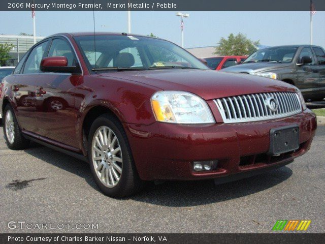 2006 Mercury Montego Premier in Merlot Metallic