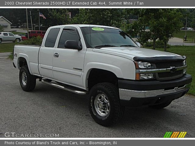 2003 Chevrolet Silverado 2500HD LT Extended Cab 4x4 in Summit White