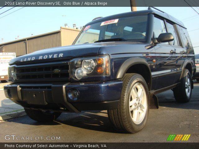 2003 Land Rover Discovery SE in Oslo Blue