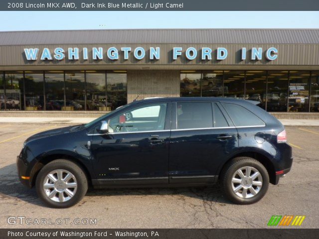 2008 Lincoln MKX AWD in Dark Ink Blue Metallic